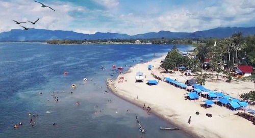 Gambar Pantai Lumban Bul-Bul Balige